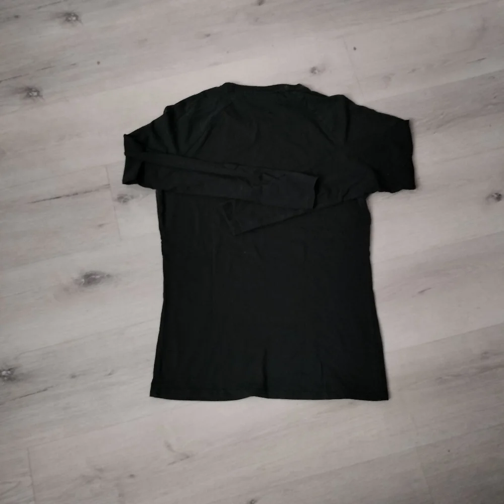 Gymshark Long Sleeve Shirt Medium Black Men - Picture 6 of 6